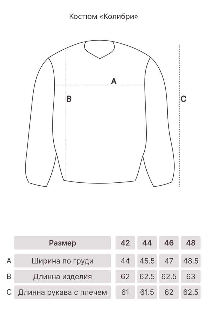 Костюм «Колибри»